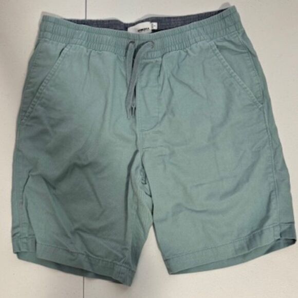 USED Men's Sonoma Flat Front Draw String Shorts Color Green Size Small - Picture 1 of 2